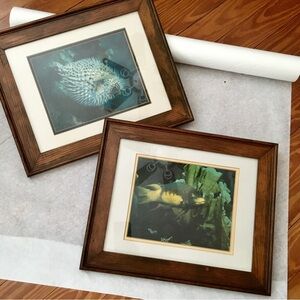 Vintage 80s Solid Ponderosa Pine Photo Art Frame 14"x17"  | Custom Made